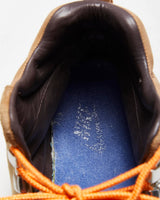 Visvim Serra Vibram Rugged Tan Bovine Suede Hiking Boots - UK 8