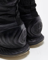 Vintage Ecco x Stone Island S0404 Dyed Exostrike Dyneema Leather Ankle Boots - UK 8