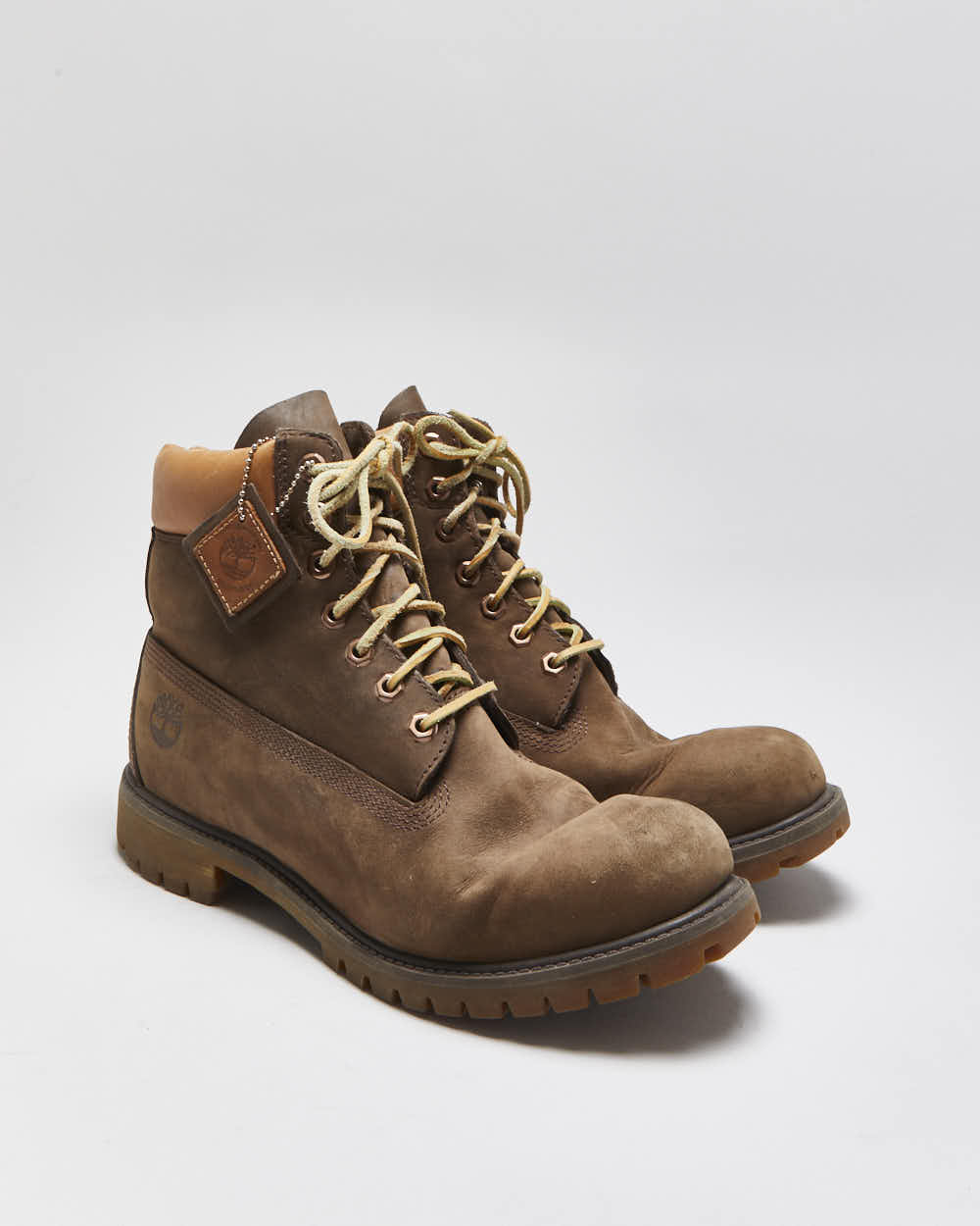Vintage Y2K 00s Timberland Primaloft Nubuck Premium 6 Inch Ankle Boots - UK9.5