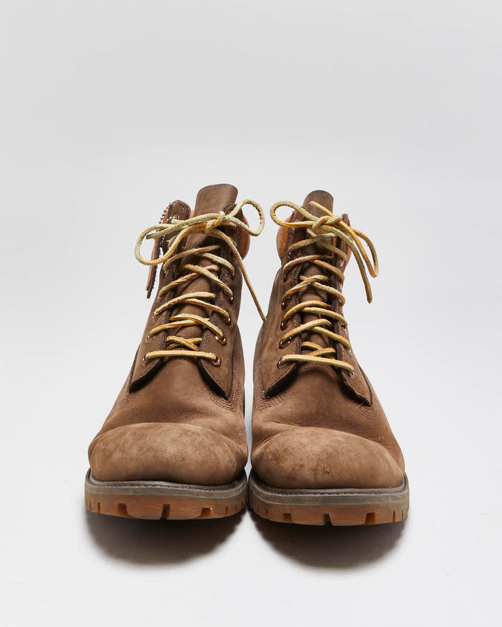 Vintage Y2K 00s Timberland Primaloft Nubuck Premium 6 Inch Ankle Boots - UK9.5