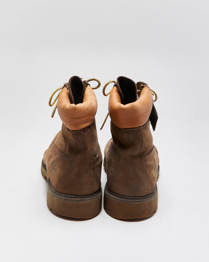 Vintage Y2K 00s Timberland Primaloft Nubuck Premium 6 Inch Ankle Boots - UK9.5