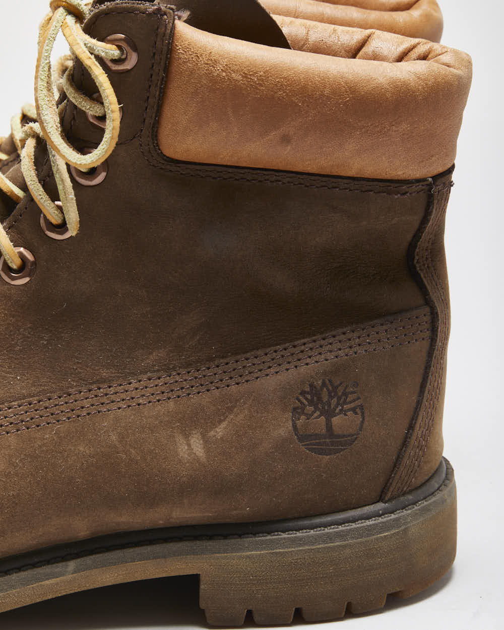 Vintage Y2K 00s Timberland Primaloft Nubuck Premium 6 Inch Ankle Boots - UK9.5