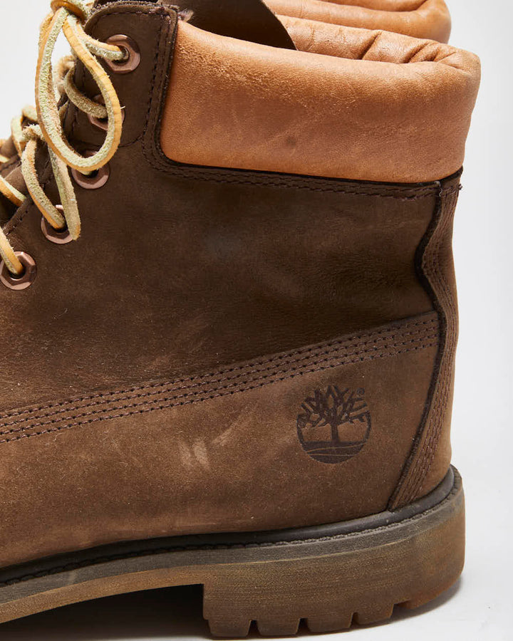 Vintage Y2K 00s Timberland Primaloft Nubuck Premium 6 Inch Ankle Boots - UK9.5