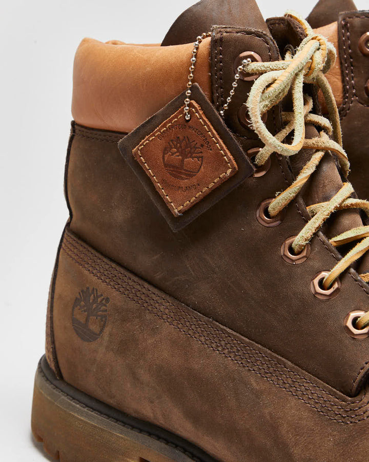 Vintage Y2K 00s Timberland Primaloft Nubuck Premium 6 Inch Ankle Boots - UK9.5