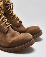Vintage Y2K 00s Timberland Primaloft Nubuck Premium 6 Inch Ankle Boots - UK9.5