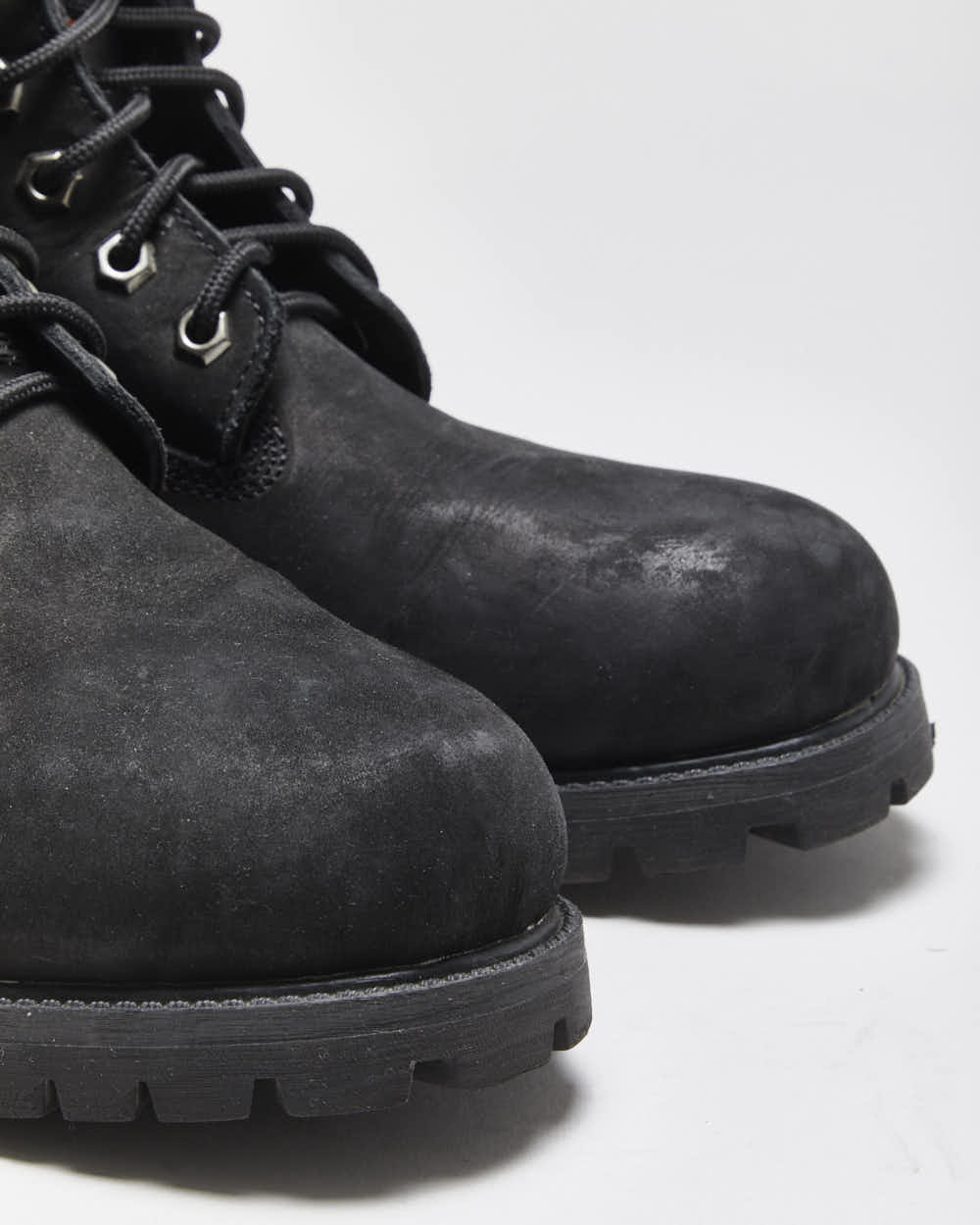 Vintage Timberland Premium 6 Inch Nubuck Made In USA Ankle Boots - UK11