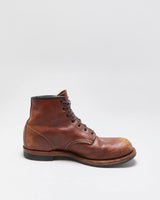 Vintage Red Wing 9016 Beckman Chestnut Featherstone Made In USA Round Toe Ankle Boots - UK8.5
