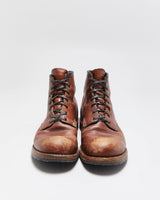 Vintage Red Wing 9016 Beckman Chestnut Featherstone Made In USA Round Toe Ankle Boots - UK8.5