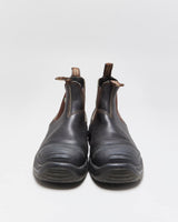 Vintage Blundstone 162 Stout Brown Tasmanian Leather Steel Toe Chelsea Boots - UK9.5