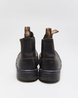 Vintage Blundstone 162 Stout Brown Tasmanian Leather Steel Toe Chelsea Boots - UK9.5