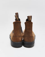 Vintage Blundstone 500 Classic Saddle Brown Tasmanian Nubuck Chelsea Boots - UK9