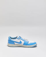 2021 Nike Air Jordan 1 Low Golf 'UNC' Leather Trainers - UK9.5