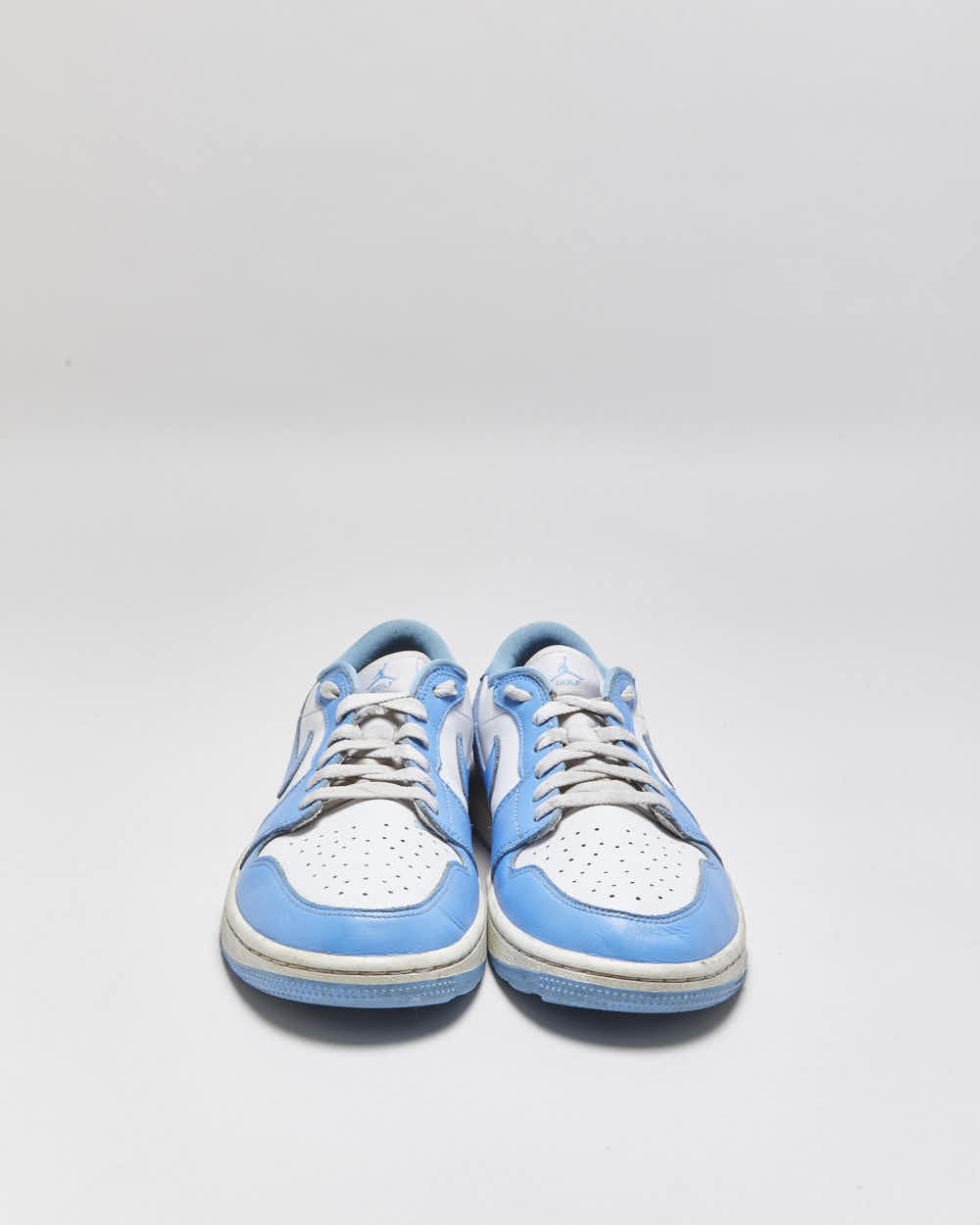 2021 Nike Air Jordan 1 Low Golf 'UNC' Leather Trainers - UK9.5