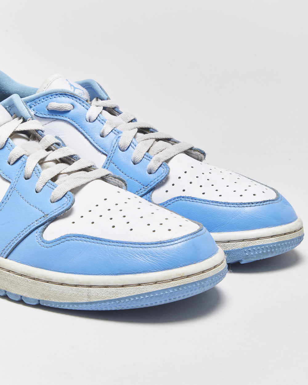 2021 Nike Air Jordan 1 Low Golf 'UNC' Leather Trainers - UK9.5