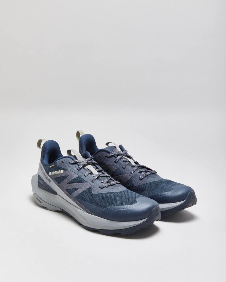 2023 Salomon Elixir Activ Carbon Slate Gore-Tex Hiking Trail Trainers - UK10.5