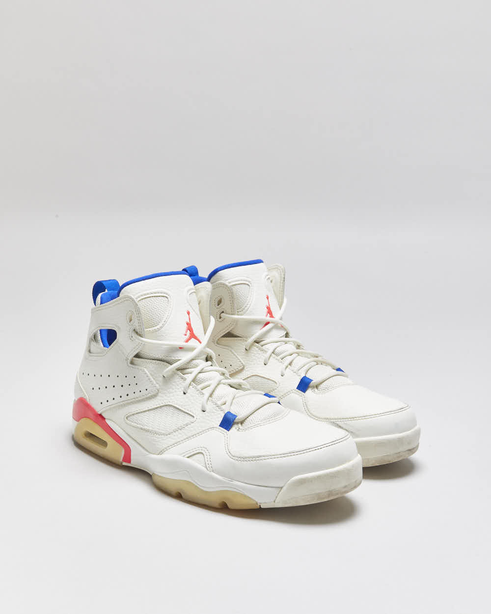 2017 Nike Air Jordan Flight Club 1991 Ultramarine Leather High Top Trainers - UK8.5