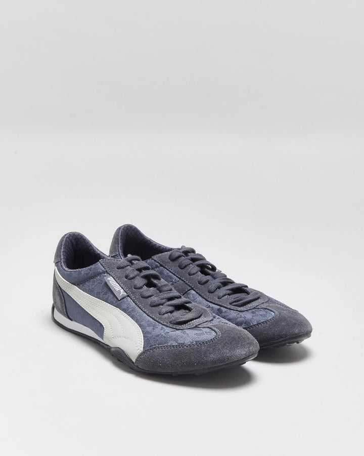 2015 Puma '76 Runner Jacquard Satin Suede Women's Trainers - UK6
