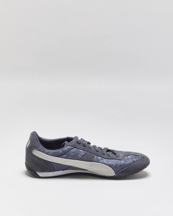 2015 Puma '76 Runner Jacquard Satin Suede Women's Trainers - UK6