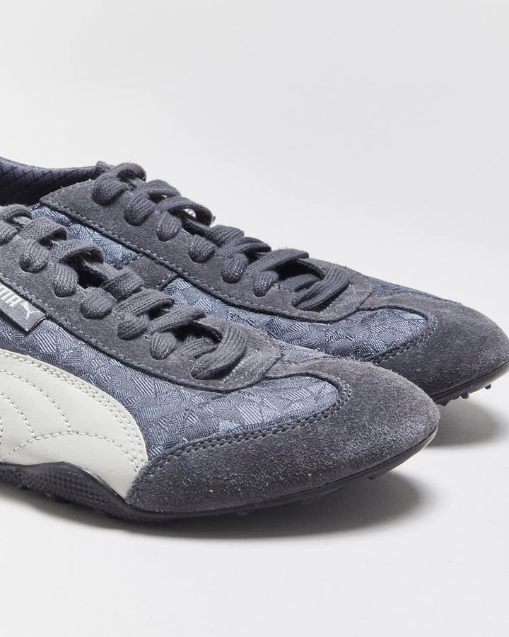 2015 Puma '76 Runner Jacquard Satin Suede Women's Trainers - UK6