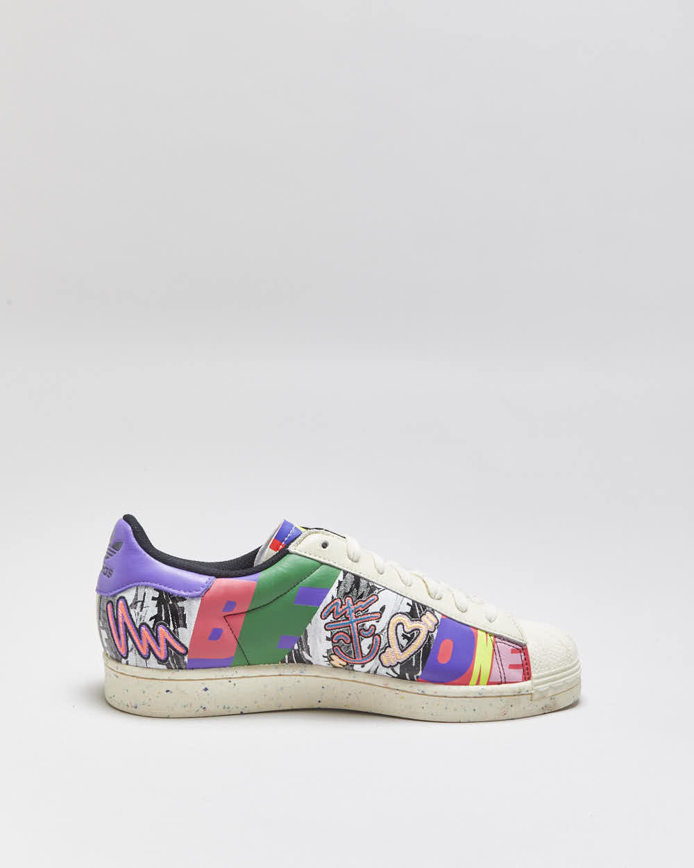 DS 2022 Adidas Originals Superstar x Pride Kris Andrew Small Unite Trainers - UK10