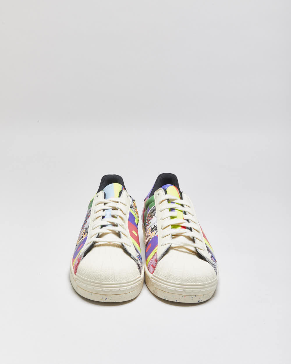DS 2022 Adidas Originals Superstar x Pride Kris Andrew Small Unite Trainers - UK10
