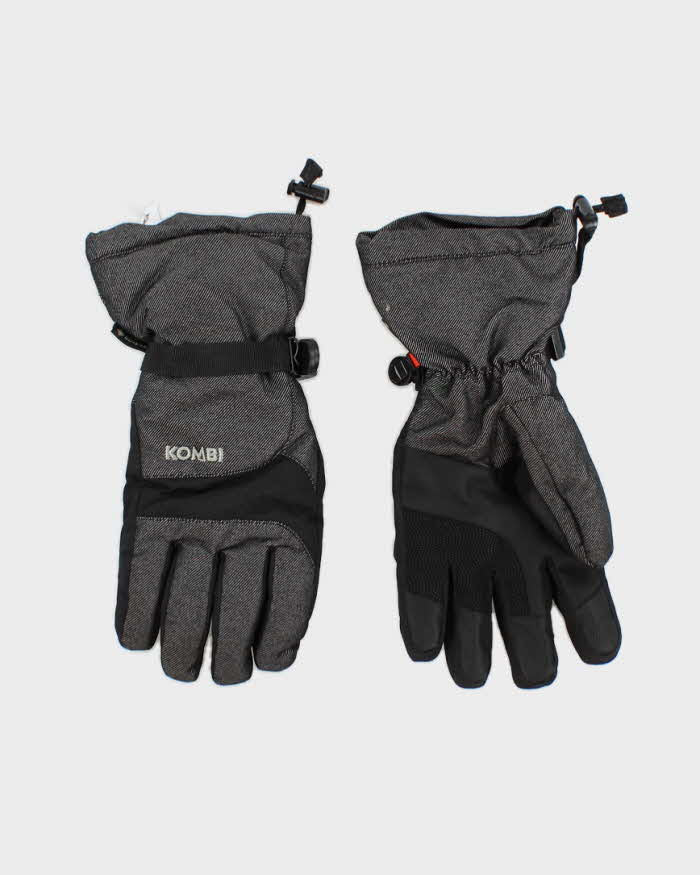 Mens Grey Kombi Gore-tex Gloves - L