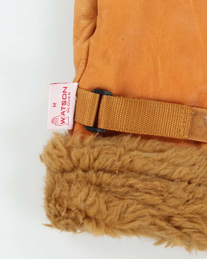 Vintage Watson Leather Gloves - M