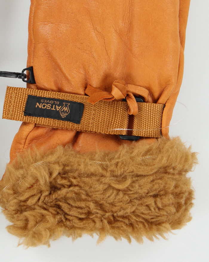 Vintage Watson Leather Gloves - M