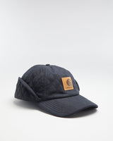 Carhartt Earflap Black Cap - L/XL