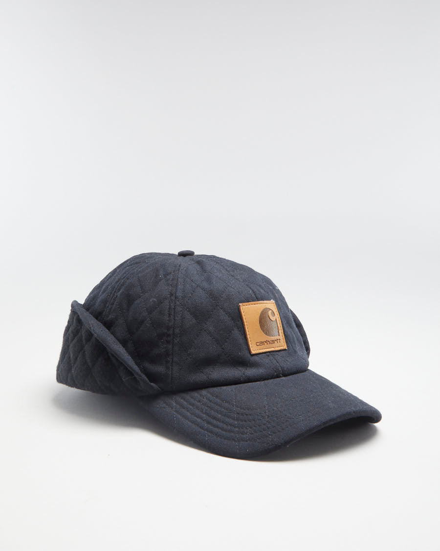 Carhartt Earflap Black Cap - L/XL