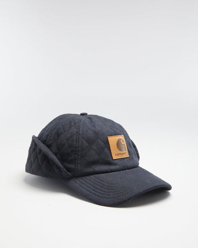 Carhartt Earflap Black Cap - L/XL