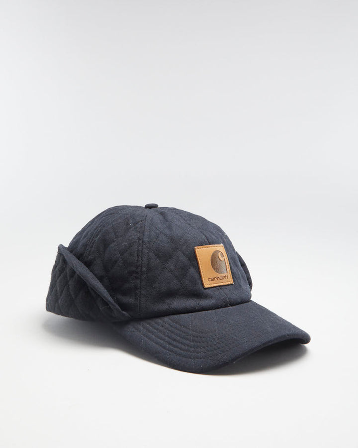 Carhartt Earflap Black Cap L/XL