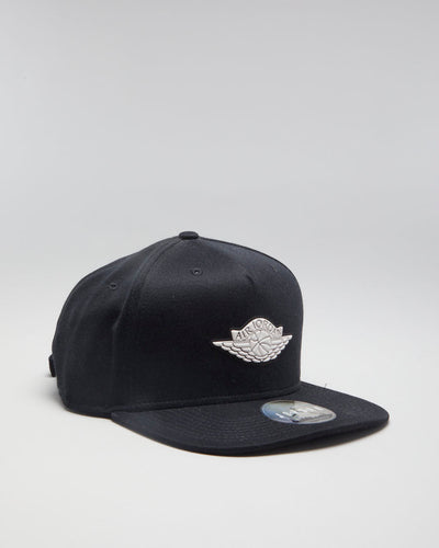 Jordan Black Snapback Hat  - Adjustable
