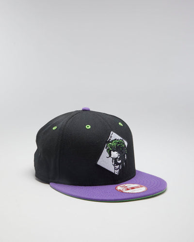00s New Era The Joker Purple / Black Snapback Hat - Adjustable