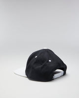 Stussy Black / White Snapback Hat - Adjustable