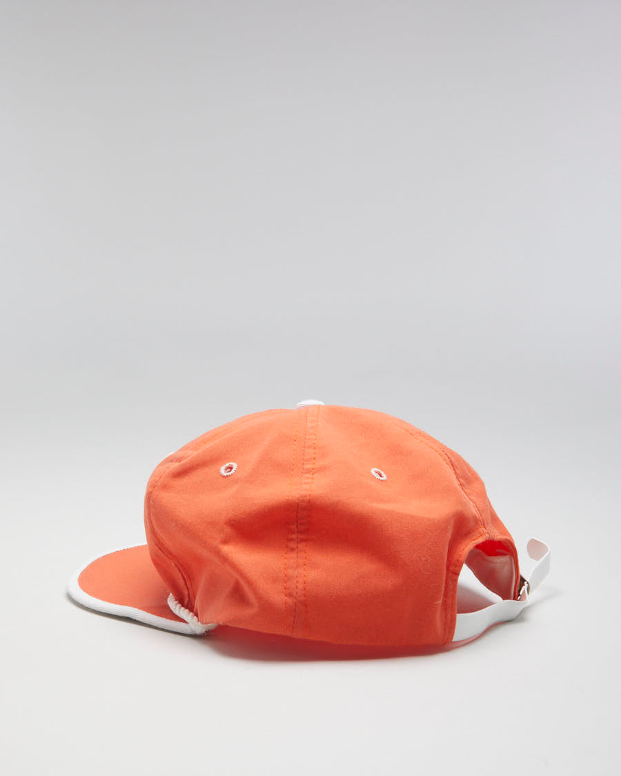 Vintage 70s Technology &amp; Service 1979 Orange Snapback Hat - Adjustable