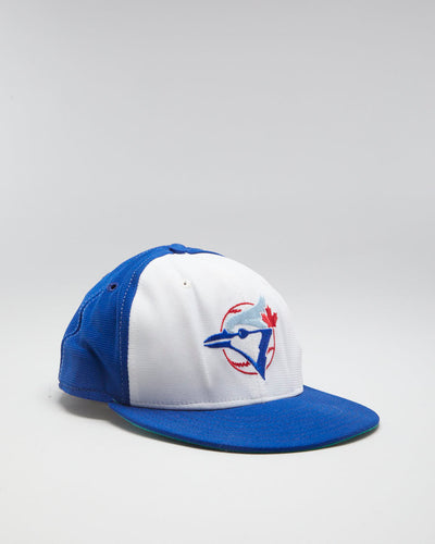 Vintage 90s New Era MLB Toronto Blue Jays White Snapback Cap - Adjustable