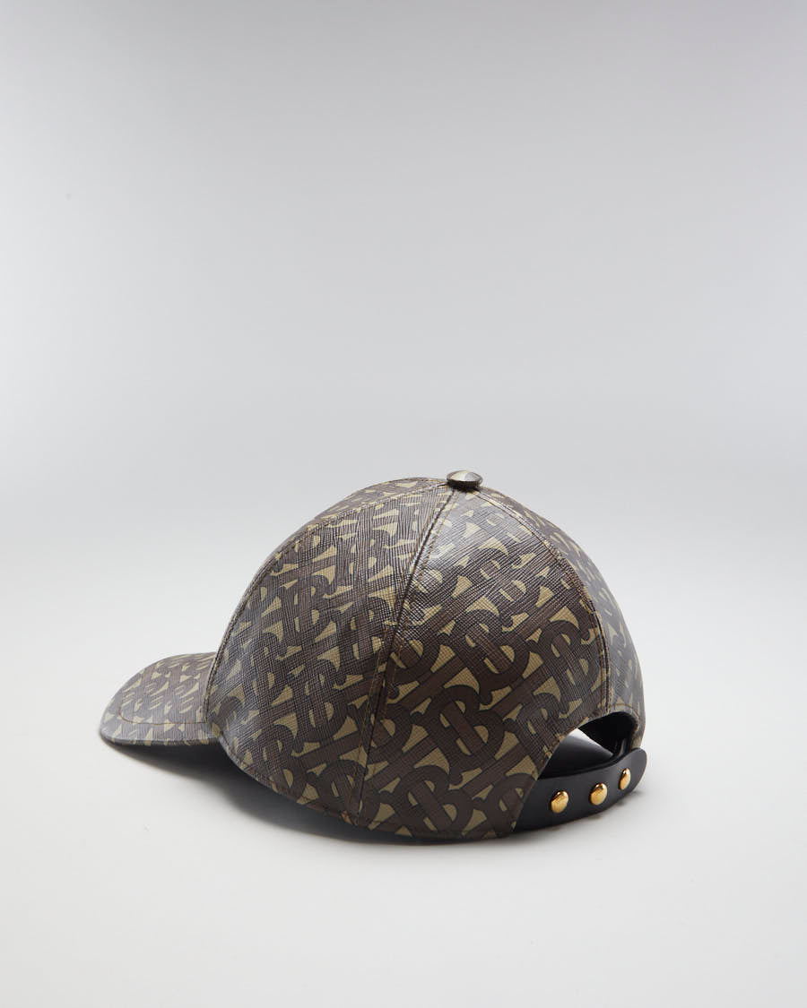 Burberry Monogram Brown Cap - Adjustable