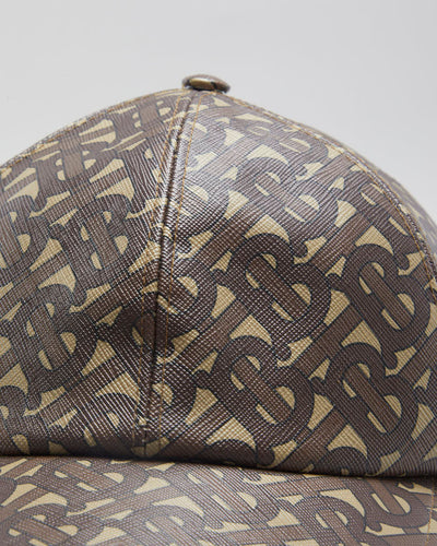 Burberry Monogram Brown Cap - Adjustable