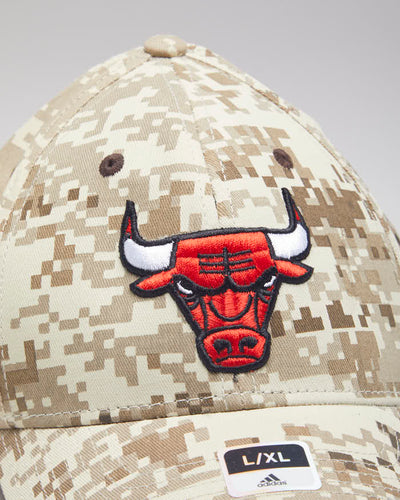 NBA Adidas Bulls Camouflage Hat
