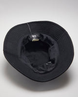 Stussy Black Bucket Hat - S/M