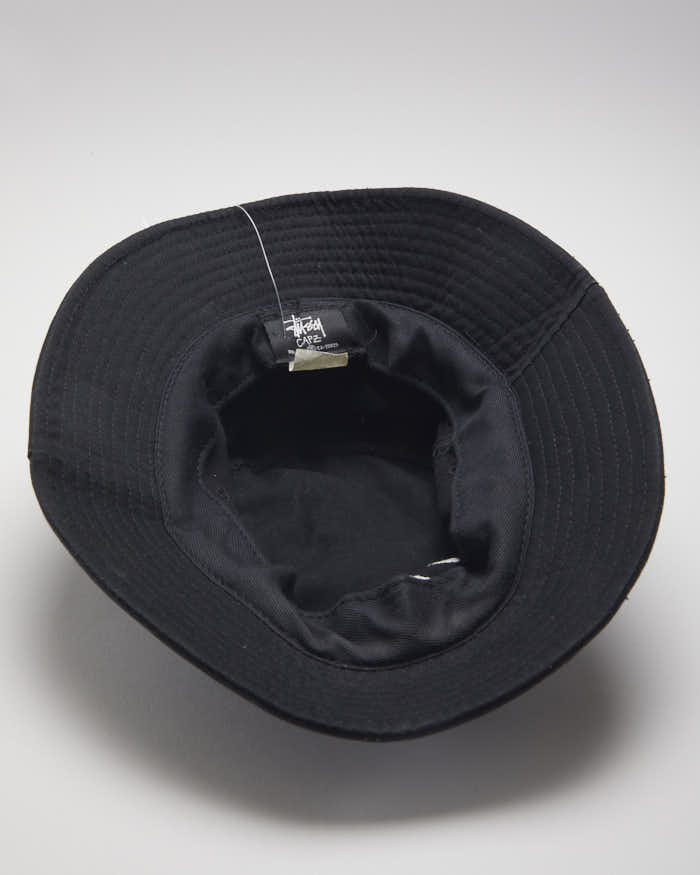 Stussy Black Bucket Hat - S/M