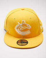 NHL New Era 59FIFTY Yellow Snapback