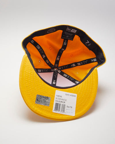 NHL New Era 59FIFTY Yellow Snapback