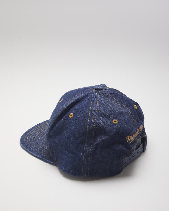 NBA Toronto Raptor Mitchell And Ness Denim Snapback