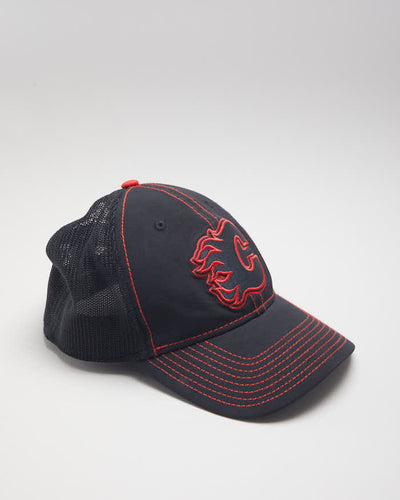 NHL Black Trucker Hat S/M