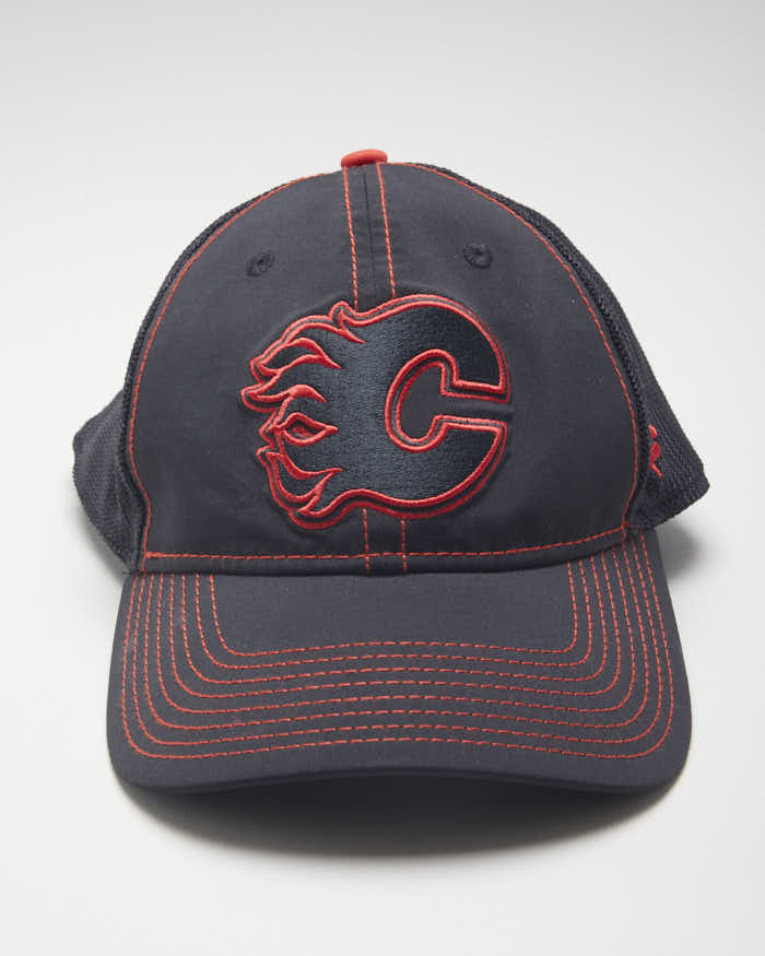 NHL Black Trucker Hat S/M