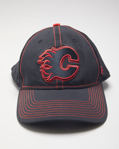 NHL Black Trucker Hat S/M