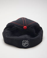 NHL Black Trucker Hat S/M