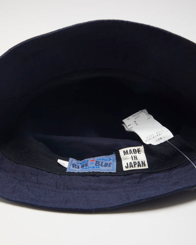 Blue Blue Pure Indigo Bucket Hat